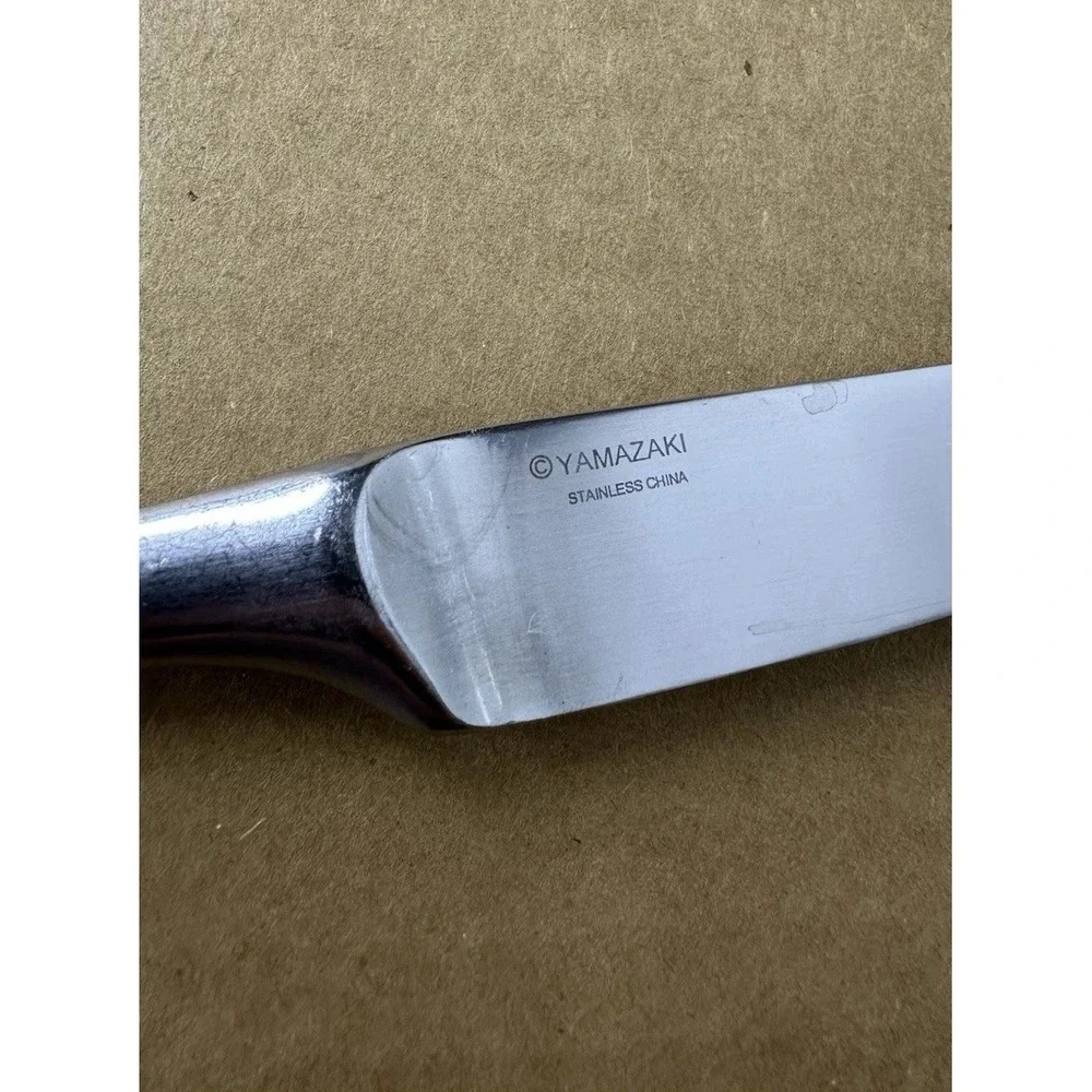 Yamazaki Bolo Stainless Flatware Satin Set of 7 Dinner Knife Knives 9‎ 1/4